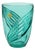 Vintage Turquoise Blue Glass Vase from Luminarc France, 1980s For Sale
