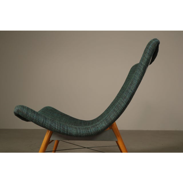 Lounge Chairs by Miroslav Navrátil for Český Nábytek, Former Czechoslovakia, 1950s, Set of 2 For Sale - Image 14 of 16