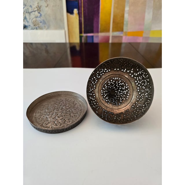 Early 19th Century Antique Silver Domed Filigree Box Museum Quality For Sale - Image 12 of 12