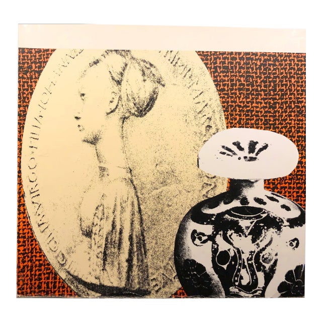 1980s Silkscreen Nyc Artist Edith Isaac-Rose For Sale