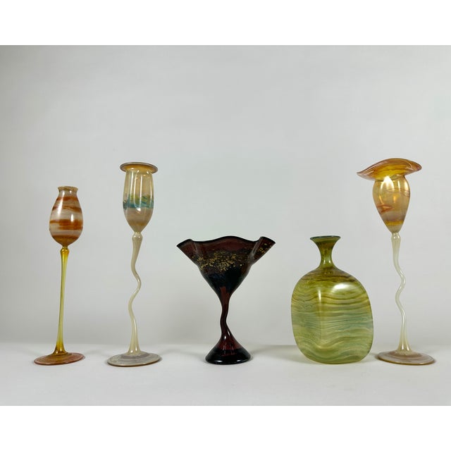 Murano Art Glass Set from Ludwig Schmid, 1985, Set of 5 For Sale - Image 11 of 11