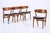 Mid-Century Danish Model 7 Chairs in Teak and Leather by Helge Sibast, Set of 4 For Sale - Image 16 of 16