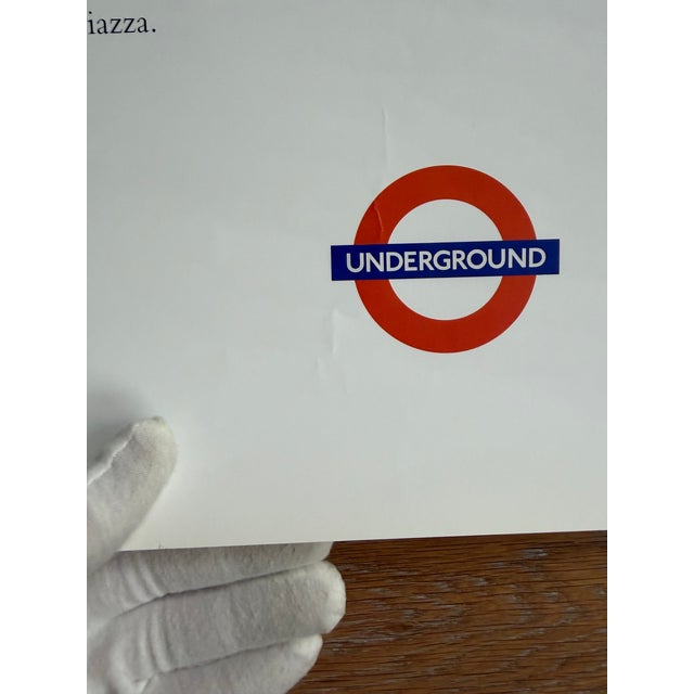 1990s Lesley Saddington,Simply Showbiz by Tube and Bus (1998), Original First Edition Poster , Printed in Uk For Sale - Image 5 of 11
