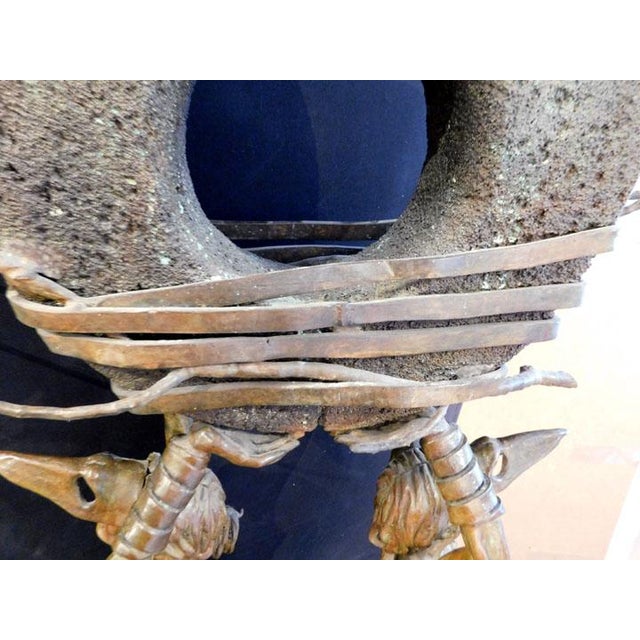 Renzo "One Thought Conceived" Bronze Sculpture Hand Signed Artwork Lifesize For Sale - Image 4 of 17