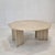 Italian Octagon Coffee Table in Travertine, 1980s For Sale - Image 6 of 14