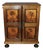 18th Century Swiss Walnut Cabinet with 17 Drawers For Sale