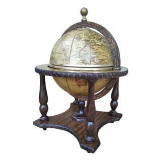 Large World Globe or Globe Ice Bucket, 1970s For Sale