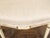 Pair of English 1900s Neoclassical Style Painted and Gilt Chairs with Feathers For Sale - Image 11 of 11