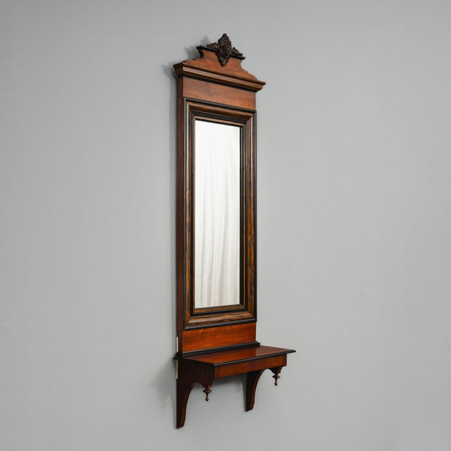 Antique Gründerzeit Wall Mirror, 1800s For Sale - Image 14 of 14