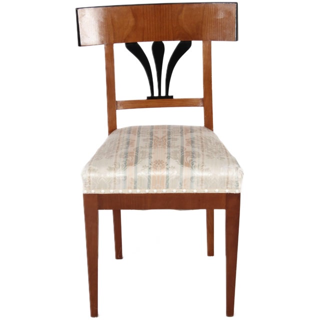 Antique Biedermeier Chairs and Armchairs, 1920s, Set of 8 For Sale - Image 6 of 18