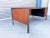 1960s Mid Century Walnut and Metal Executive Desk Styled After Knoll For Sale In Los Angeles - Image 6 of 12