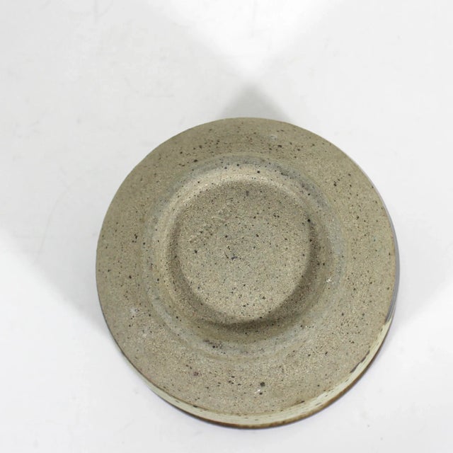 Mid 20th Century Vintage Signed Studio Pottery Bowl For Sale - Image 5 of 8