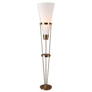 Mid Century Modern Six Foot Floor Lamp For Sale