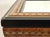 1970s A Vintage Style Double Glass Mirrored Burl Curio Inlaid Marquetry Made in Italy For Sale - Image 5 of 11