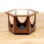 Mid-Century Modern Mid-Century Modern Hexagonal Side Table Attributed to G Plan For Sale - Image 3 of 8