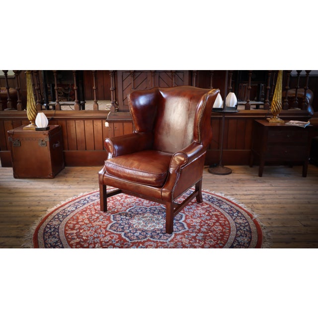 Halo Lincoln Club Armchair in Cigar Leather from Timothy Oulton, 2010s For Sale - Image 11 of 18