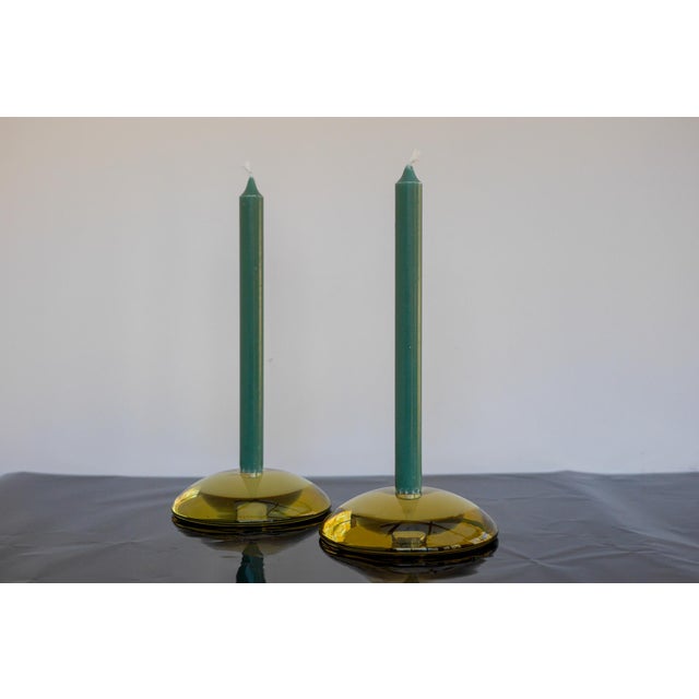 Glass Candleholders by Anne Nilsson for Kosta, 2000s, Set of 2 For Sale - Image 17 of 18