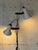 Mid-Century Modern Metal Floor Lamp With Adjustable Dual Shades Mid-Century Modern 1950s For Sale - Image 3 of 10