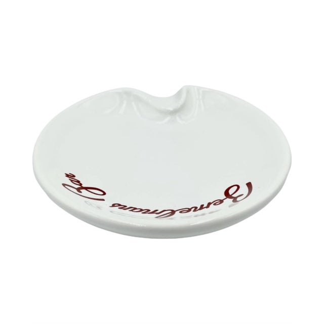 Mid 20th Century Vintage Bemelmans Bar the Carlyle Hotel Nyc Ashtray For Sale - Image 5 of 12