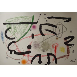 Joan Miro, Maravillas Con Variations Acrosticas 15, Original Lithograph For Sale
