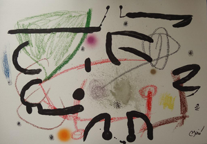 Joan Miro, Maravillas Con Variations Acrosticas 15, Original Lithograph