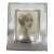 Rare Largest T. G. Hawkes & Co. Crystal & Sterling Silver Picture Frame Circa 1920 For Sale