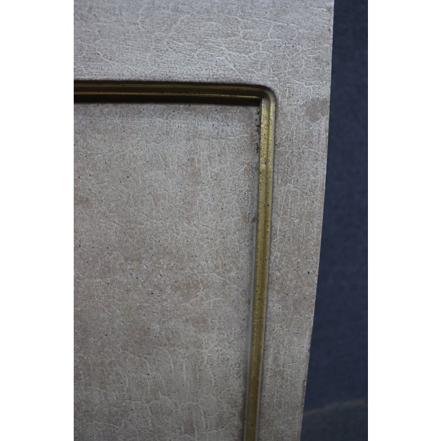 Hollywood Regency Painted Pedestal Stand For Sale In Philadelphia - Image 6 of 12