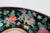 Asian Famille Noire Enamel Glazed Porcelain Centerpiece Bowl Floral Motif 4995b For Sale - Image 16 of 18