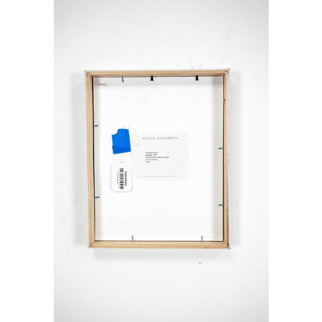 Contemporary Alejandra Icaza, Mixed Media Abstract Collage For Sale - Image 3 of 4