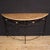Wood 20th Century French Half-Moon Console, 1960s For Sale - Image 7 of 12