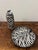 1960s Aldo Londi for Bitossi Rare Italian Zebra Glaze Ceramic Smoking Set For Sale - Image 10 of 12