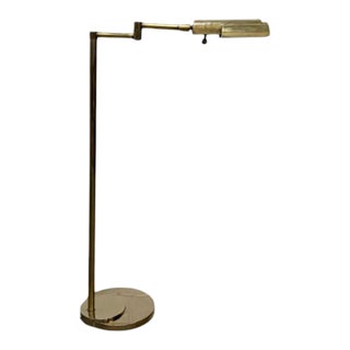 Vintage Stiffel Brass Floor Lamp For Sale