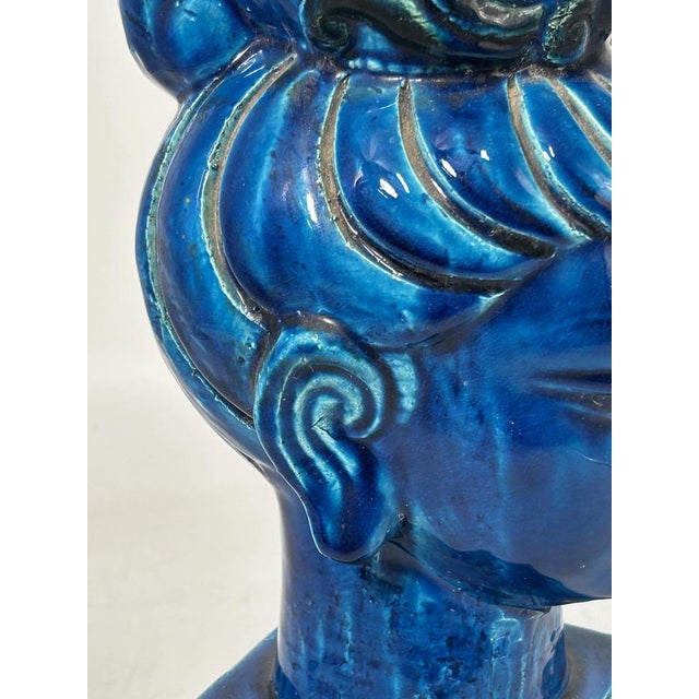 Ceramic Ceramic Quan Yin Buddha by Aldo Londi for Bitossi, 1960s For Sale - Image 7 of 14