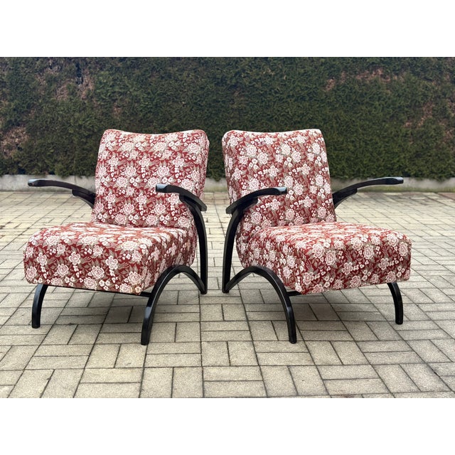 Vintage Lounge Chairs from Thonet, 1930s, Set of 2 For Sale - Image 6 of 9