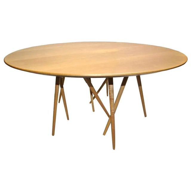 Round Toothpick Cactus Table by Lawrence Laske for Knoll For Sale - Image 11 of 11