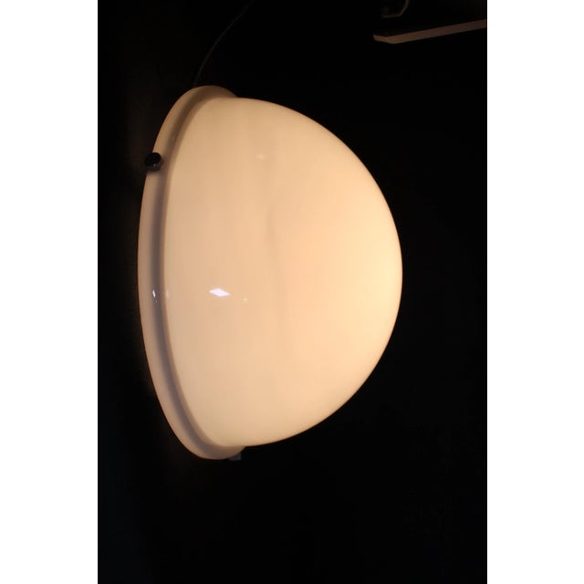 White Acrylic Ceiling Or Wall Lamp from Raak, 1970s For Sale - Image 4 of 14