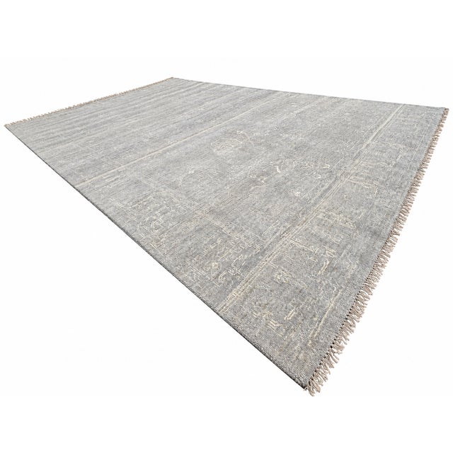 Rh Montero Wool Rug – 10' × 14' 100% Hand-Spun Wool | Hand-Knotted | For Sale - Image 14 of 18