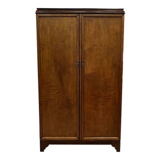 Mahogany Compactum Armoire C.1920 For Sale