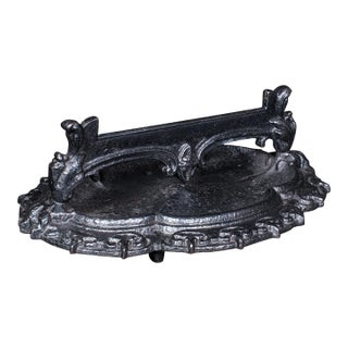 Antique Entrance Boot Scraper, English, Doorway Shoe Cleaner, Pull, Victorian For Sale