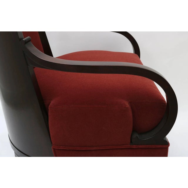 Wood Armchair William Switzer Showroom Lucien Rollin Collection For Sale - Image 7 of 14