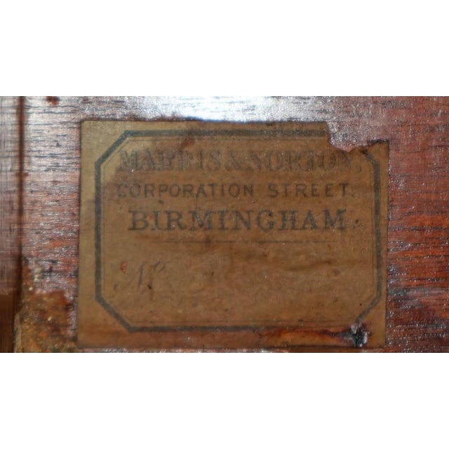 Brown Late 19th Century English Burl Walnut Napoleon III Bronze Mounted Ladies Desk For Sale - Image 8 of 18