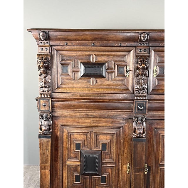 Antique Late 18th Century Renaissance Style Carved Wooden Buffet For Sale - Image 11 of 12