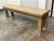 Design Plus Gallery presents a Reclaimed Oak Parsons Bench by Theo Eichholtz for Restoration Hardware. Reclaimed oak...