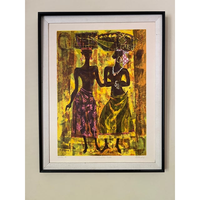 These two serigraphs were created circa 1950-1990. The most likely year of production is 1962. They were created at Phil...