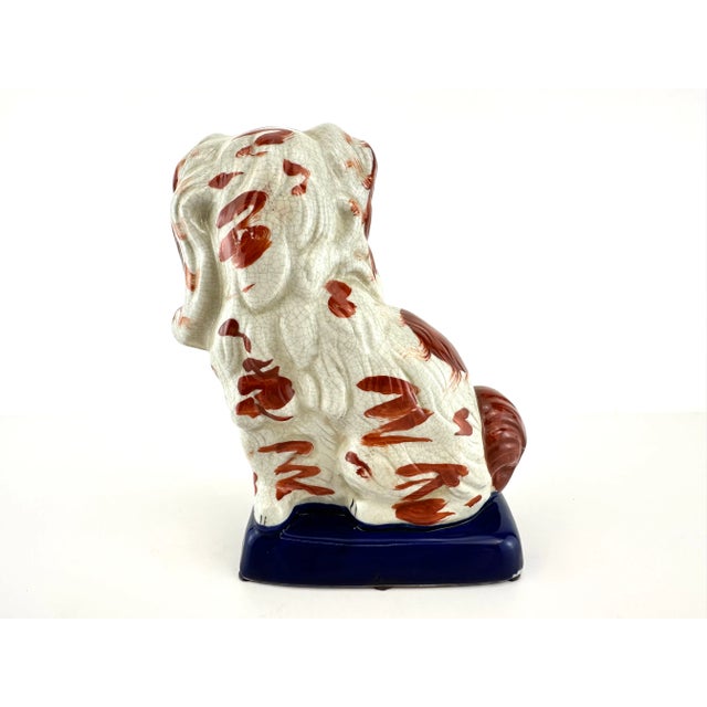 Vintage English Traditional King Charles Spaniel Porcelain Dog Figurine For Sale - Image 4 of 11