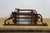Brown Mid 20th Century Chinese Chippendale Mahogany Fretwork Mirrored Hanging Curio Shelf Rack 24" For Sale - Image 8 of 17