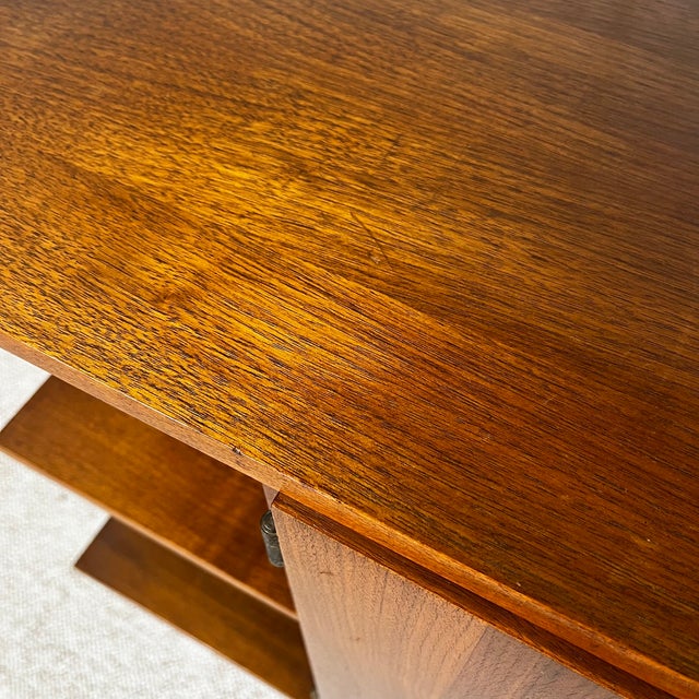 Mid-Century Modern Buffet Bas en Placage Teck, 1960s For Sale - Image 17 of 18