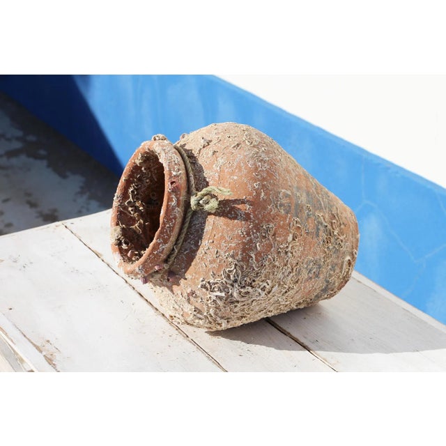 Brown 19th Century Antique Terracotta Octopus Trap Undersea Pot For Sale - Image 8 of 12