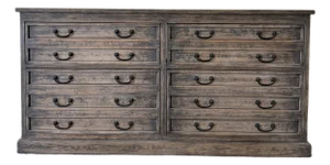 Daphne 4 Drawer Reclaimed Pine Dresser