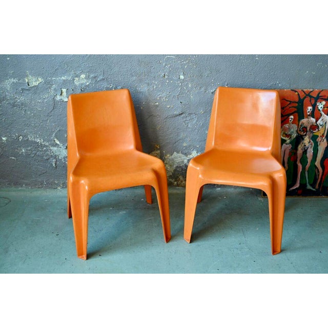 1970s Set of Bofinger BA1171 Chairs by Helmut Bätzner, 1970s For Sale - Image 5 of 18